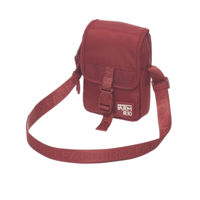 Bolsa Farm Fervo Gráfico Tropi Vinho 